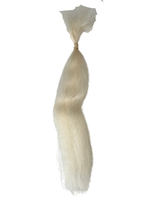 Włosy Yak Creme/White – długość 50 cm, waga 50 g