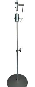Metalowy stojak na peruki z regulacją wysokości